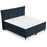 Maison de Rêve Temno modra boxspring postelja s prostorom za shranjevanje 180x200 cm Sinai – | Shoptok.si