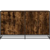  Komoda dimljeni hrast 134x35x76 cm konstruirano drvo | shoptok.hr