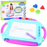  Ploča za crtanje s pečatima - tirkizno-roza | shoptok.hr
