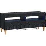  3-dijelni LED TV kabinet Crna Konstruirano drvo | shoptok.hr
