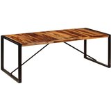 vidaXL Jedilna miza iz trdnega palisandra 220x100x75 cm | Shoptok.si