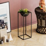 Aberto Design Dekorativna saksija GED-021, 22x60 cm, O 20 cm,, Crna Cijene