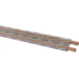 Zvučnički kabel 2 x 2.50 mm² Crna 1048 Roba na metre