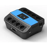 Flat UPS 800VA 480W USB+RJ11 Schuko