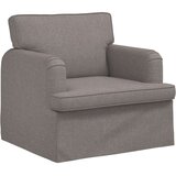SOFA Sivo-smeđa 142 x 80 x 85 cm Metal | shoptok.hr