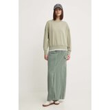 PepeJeans traper suknja maxi skirt hw clr boja: zelena, maxi, širi se prema dolje, PL901143 | ePonuda.com