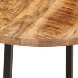  Stolić za kavu 45 x 45 x 40 cm od masivnog drva manga i željeza | Eponuda.com