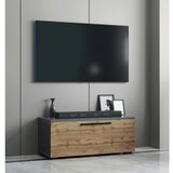 MID.YOU nizka omarica arila, hrast, siva | Shoptok.si