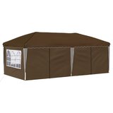  Rastezljivi šator za zabave 575 x 288 x 245 cm Sivosmeđa | shoptok.hr