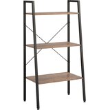  Samostojeće police s 3 razine tamnosmeđe i crne 56x35x108 cm | shoptok.hr