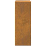  Sandučić za pakete s pohranom s vratima Rđa 41 x 38 x 103 cm | shoptok.hr