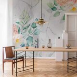  Foto tapeta - Flowery Marble 300x210 | shoptok.hr