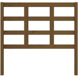  Uzglavlje za krevet boja meda 105,5x4x100 cm masivna borovina | shoptok.hr