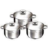 Berlinger Haus Blaumann Gourmet študentski 6v1 set inox posode | Shoptok.si