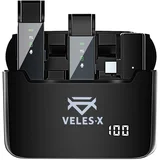 Veles-X Wireless Lavalier Microphone System Dual USB-C