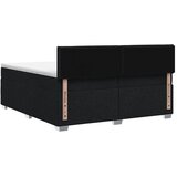  Boxspring krevet s madracem Crna 200 x 200 cm Tkanina - Crna 200 x 200 cm Dizajn linija | shoptok.hr