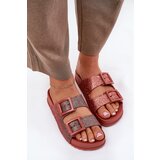 Zaxy Fragrant Women's Slippers With Glitter And Buckles Dirty Pink | shoptok.hr