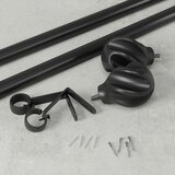  Curtains - accessories HELIX color black umbra Slike