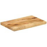 Stolna ploča 60 x 30 x 2,5 cm masivno drvo manga sa živim rubom | shoptok.hr