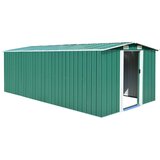 vidaXL Vrtna lopa 257x489x181 cm kovinska zelena Cene