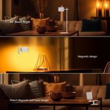  LED prigušiva magnetna stolna lampa 4u1 LED/3W/5V 3000-6000K 1800 mAh bela | Eponuda.com
