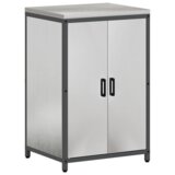 vidaXL Set za kuhinjsku pohranu 3 pcs Srebro 210 x 50 x 92 cm | shoptok.hr