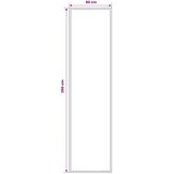  Trkački tepih FLORNES Tkani Crna Četke 80 x 350 cm PP 7 mm - Crne četke 80 x 350 cm | shoptok.hr