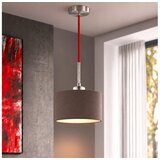 Eglo LED luster na sajli TUNJA 1xE27/60W/230V Ø 20 cm braon/crvena Cene