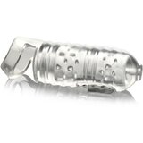 Lovebotz Milker TPE Masturbator with Ball Strap Clear Cene