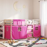  The living store pograd z zavesami roza 80x200 cm trdna borovina - pograd, (21492469) Cene