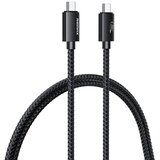 Remax Ladon kabel USB-C do USB-C, USB4.0 RC-C039, 1m, 240W, (črn), (21029415) | Shoptok.si