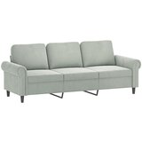  The Living Store Trosed svetlo siv 180 cm žamet - Trosed, (21494964) | Shoptok.si
