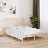 Furnova Posteljni okvir brez vzmetnice 140x190 cm trdna borovina, (21939070) Cene