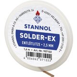 Stannol Pletenica za razspajkanje Solder Ex dolžina 1.6 m širina 1.0 mm spajkalno impregnirana, (20429202) Cene