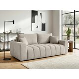 MID.YOU ZOFA S POSTELJNO FUNKCIJO, bež tekstil | Shoptok.si