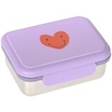 Lässig posodica za shranjevanje little gang heart nerjaveče jeklo lunchbox lilac | Shoptok.si