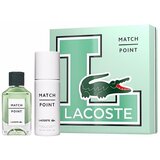 Lacoste Match Point darovni set toaletna voda 100 ml + dezodorans 150 ml za muškarce | shoptok.hr