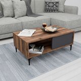 Hanah home benito 2097 walnutanthracite coffee table Cene