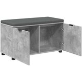  Klupa za hodnik s jastukom Betonsko Siva 80 x 38 x 46 cm | Eponuda.ba