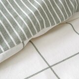 Bianca Zelena/kremno bela enojna flanelna posteljnina 135x200 cm Brushed Regal Check – | Shoptok.si
