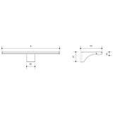 LED kupatilsko osvetljenje za ogledalo ELESAR LED/8W/230V IP44 4000K | Eponuda.com