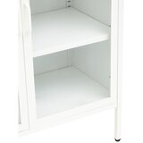 Premier Housewares Bijela željezna vitrina 80x102x40 cm Acier – | shoptok.hr