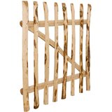 vidaXL Enojna vrata za ograjo leska 100x100 cm | Shoptok.si