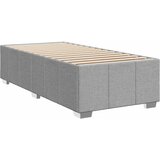  LED okvir za krevet s madracem Svjetlosiva 80 x 200 cm Tkanina | shoptok.hr