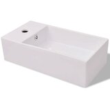  3-Dijelni Komplet Namještaja za Kupaonicu s Umivaonikom Crni | shoptok.hr