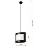  Luster na sajli ELODIE 1xE27/60W/230V | Eponuda.com