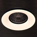 Kanlux 46371 - led rgbw prigušiva svetiljka sa ventilatorom plave pan LED/48W/230V cct crna + daljinski upravljač | Eponuda.com