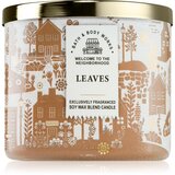 Bath & Body Works Leaves dišeča sveča 411 g Cene