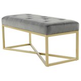 Kayoom KLOP BREZ NASLONA, kovina, umetna masa, tekstil, leseni material siva, zlate barve | Shoptok.si