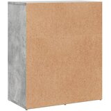 Komode 2 kom beton sive 60 x 31 x 70 cm od konstruiranog drva Slike